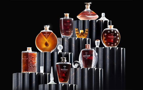 Bonhams to auction Macallan Lalique Six Pillars set