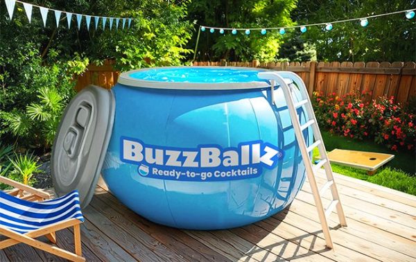 BuzzBallz makes a splash with inflatable pool