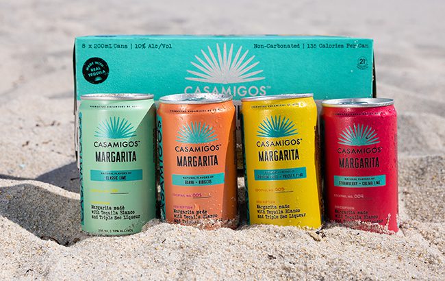 Casamigos Margaritas, its first ever ready-to-drink margarita variety pack from Casamigos.