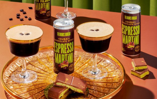 Dubai Chocolate Style Espresso Martini