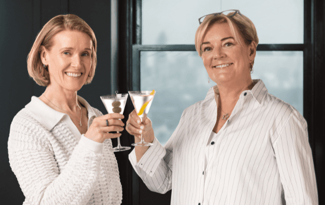 Jo Malone with Joanne Moore