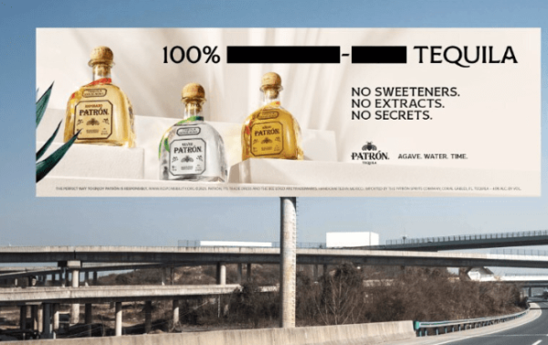 Patrón challenges additive censorship in new ads