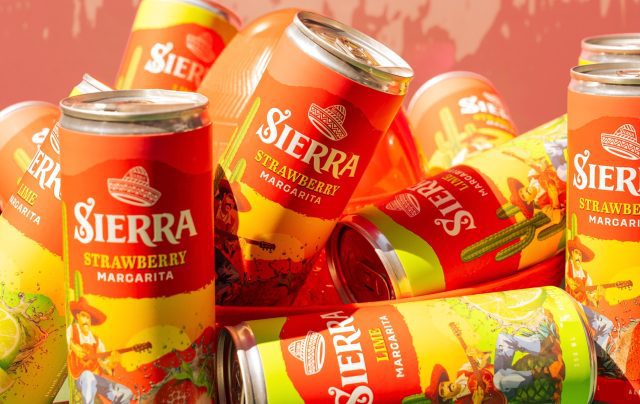 Sierra Tequila Margarita cans