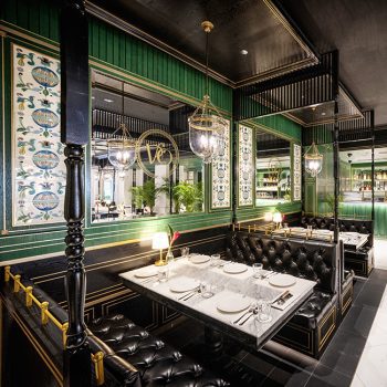 Violet Oon at Dempsey Hill - Main Dining Room booths