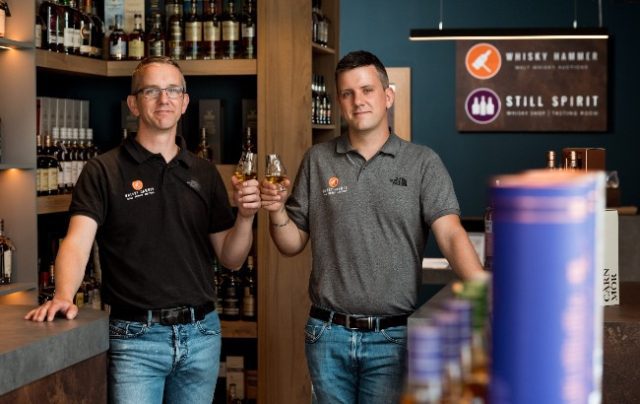 Whisky Hammer - L to R Craig Milne and Daniel Milne