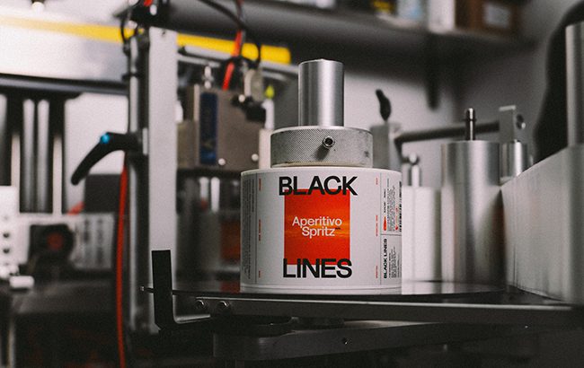 Black Lines: The Aperitivo Spritz is one of the brand’s best-selling cocktails, both on tap and in bottle