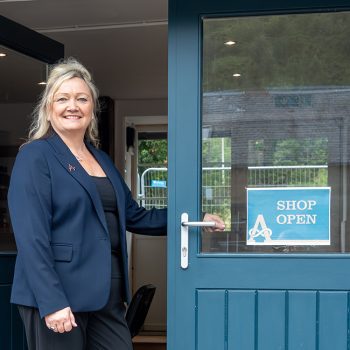 Ardgowan Visitor centre manager Barbara Campbell