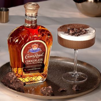 Crown Royal Chocolate Martini featuring Crown Royal Chocolate Flavored Whisky.