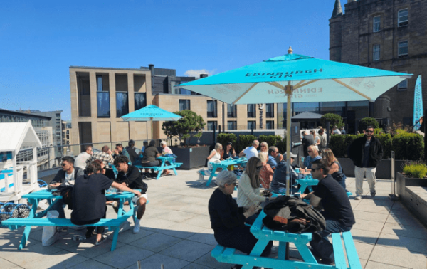 Edinburgh Gin opens roof terrace bar