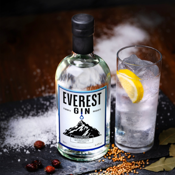 Gin crafted with snow from Everest summit