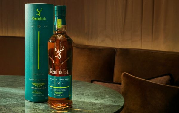 Glenfiddich and Aston Martin F1 unveil 16YO whisky