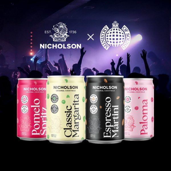 Nicholson cocktails now in Ministry of Sound