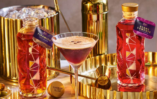 Tiramisu Rum Liqueur with an Espresso Martini