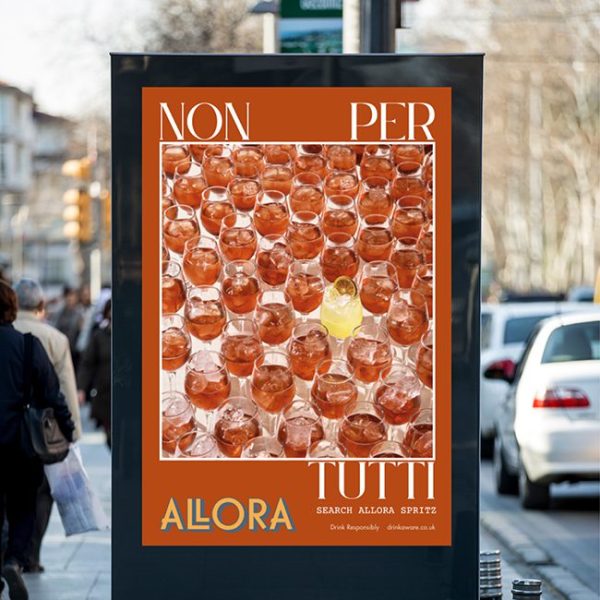 Allora takes aim at Aperol in new campaign