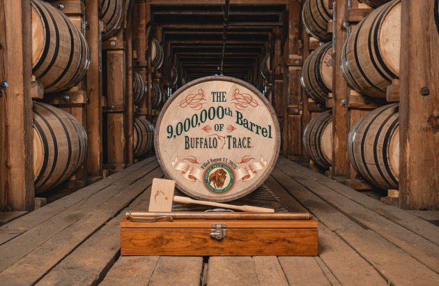 Buffalo Trace fills nine-millionth barrel