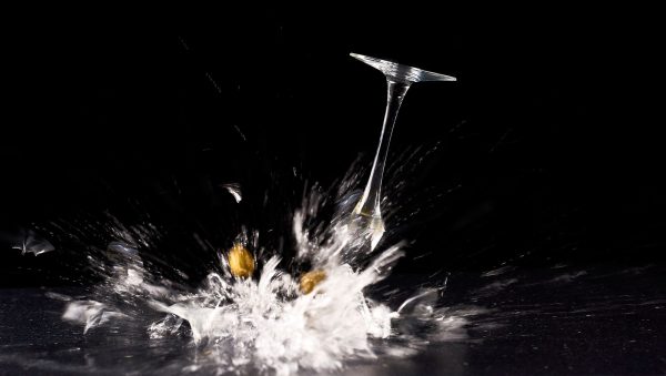 When glassware is non-recyclable, what do bars do?