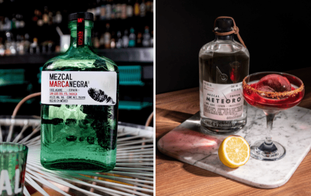 Mezcal Marca Negra and Meteoro