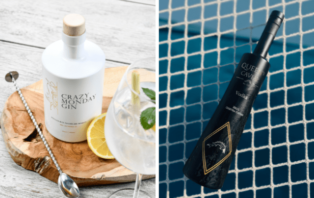 Olinger Crazy Monday Gin and Queen's Caviar Vodka