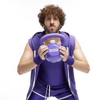 To celebrate its new flavor "Grapes Gone Wild," BuzzBallz partnered with rapper Lil Dicky to launch drinkable kettleballz inspired by the nostalgia of yesteryear