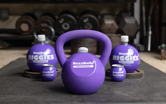 To celebrate the launch of Grapes Gone Wild, BuzzBallz is introducing KettleBallz—a collectible, playful twist on the classic kettlebell.