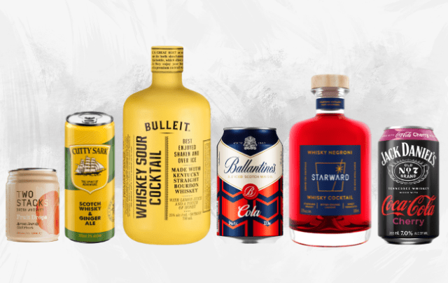 Top 10 whisky-based RTDs