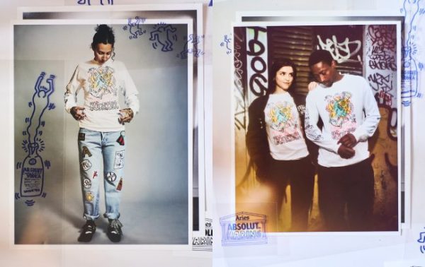 Absolut honours Keith Haring with fashion collaboration