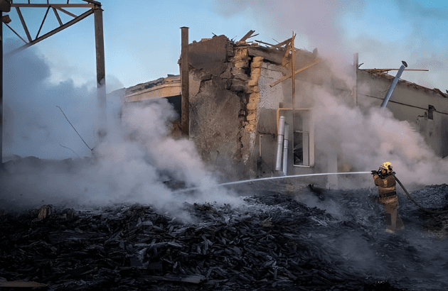 Air attack destroys Akkerman Distillery in Ukraine