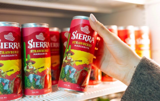 Sierra Tequila Margarita cans