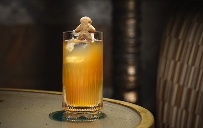 Bar Les Ambassadeurs Gingerbread cocktail menu