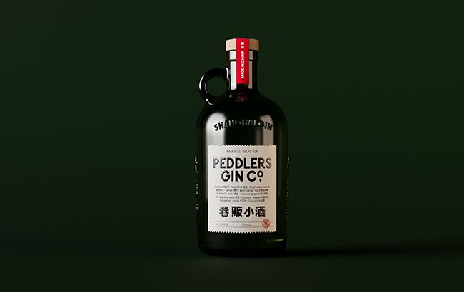 Peddlers is the number-one exported gin in China