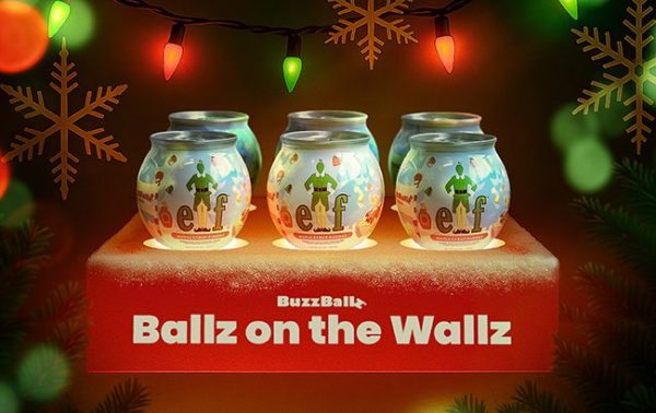 BuzzBallz decks the Wallz for Christmas