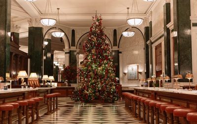 Macallan creates Christmas tree for the Ned