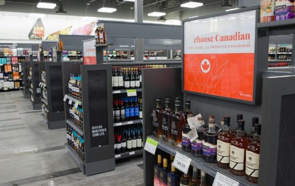 Manitoba in Canada to sell US alcohol