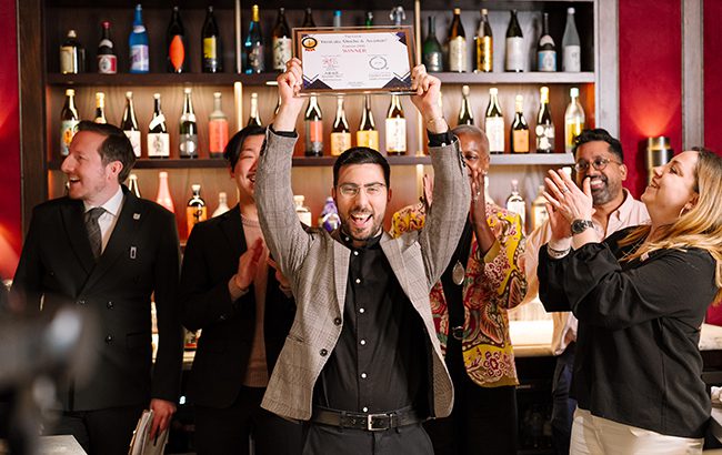 The Great Honkaku Shochu and Awamori Contest 2025 winner Fabio Di Silvestro