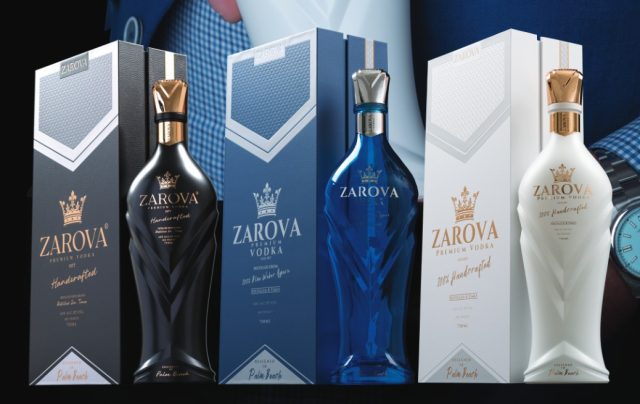 Zarova Vodka range