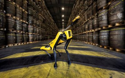 Bacardi hires robotic dog to detect ethanol leaks