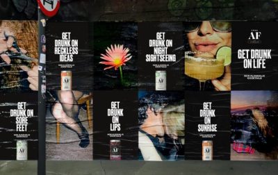 Free AF invites consumers to ‘get drunk on life’