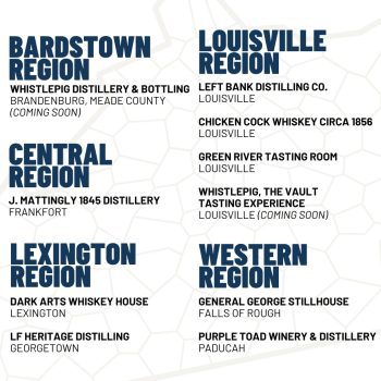 Kentucky Bourbon Trail new destinations