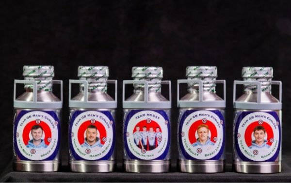 Magnum bottles honour Team GB curlers