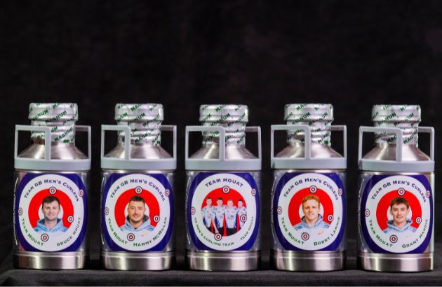 Magnum bottles honour Team GB curlers