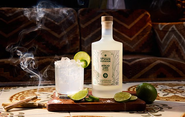 Upstate Elevator Añejo Lime THC Spirit