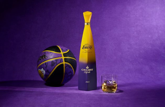 Cincoro creates LA Lakers Tequila bottle