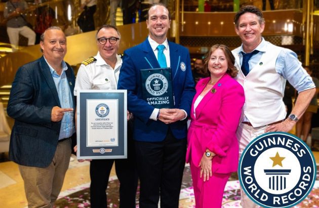 Pantalones Margarita sets world record