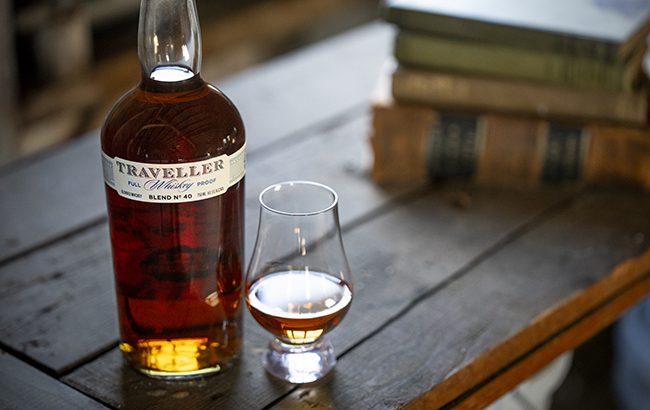 Traveller is a blended whiskey made by Buffalo Trace Distillery