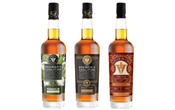 Virginia Distillery Co unveils three limited whiskeys