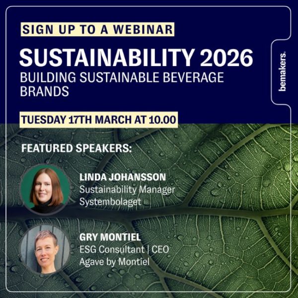 Bemakers webinar explores sustainability in drinks