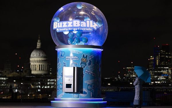 BuzzBallz unleashes 10ft gumball machine in UK