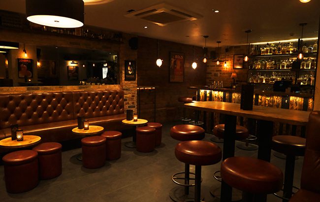 The Cellar Club below Flour & Grape London
