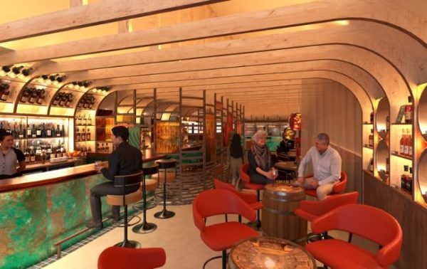 Coleburn Distillery unveils bistro amid whisky resort build