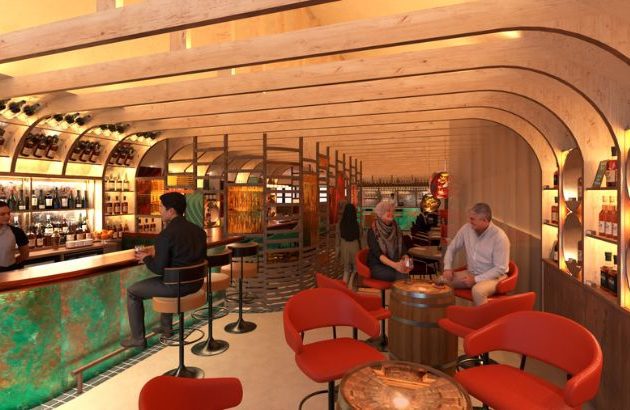 Coleburn Distillery unveils bistro amid whisky resort build